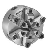 6-Jaw Lathe Chuck, 6 Inch (160 mm), Self-Centering Chuck with D1-4 Cam Lock Backing Plate, 0.12-5.71 in V952-JGKPDBB6GKZ6AF42HV0