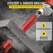 Dry Diamond Core Drill 2.5"/ 63mm Dia. Hole Cutter for Concrete Masonry V952-JGSKZY2.514INCPD9V0