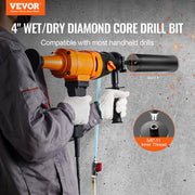 Core Drill Bit, 4" Wet/Dry Diamond Core Drill Bits for Brick and Block, Concrete Core Drill Bit with Pilot V952-JGSQXZTGSS10CDJZEV0