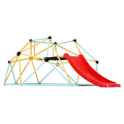 Climbing Dome, 8FT Geometric Dome Climber with Slide, for Kids 3 to 9 Years Old, Jungle Gym Supports 600LBS V952-JHPDYX10FTHT5WB8CV0