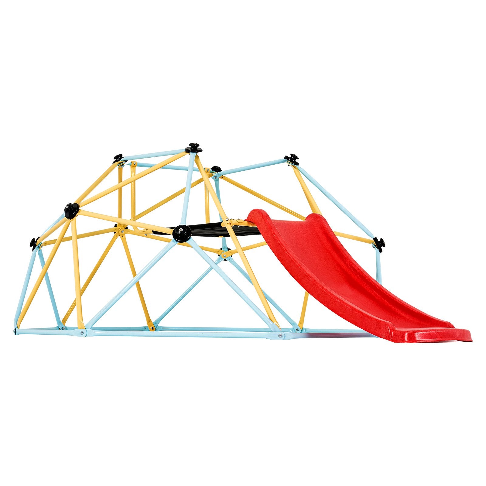 Climbing Dome, 8FT Geometric Dome Climber with Slide, for Kids 3 to 9 Years Old, Jungle Gym Supports 600LBS V952-JHPDYX10FTHT5WB8CV0
