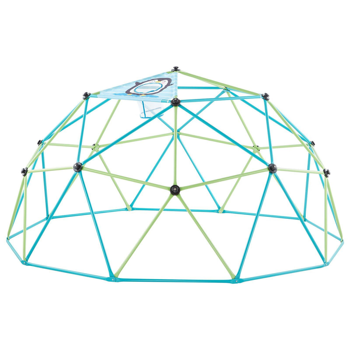 Climbing Dome, 305cm Geometric Dome Climber for Kids, 453kg Loading Jungle Gym Playground with Octopus Net & V952-JHPDZJ10FTLQ8X834001V0