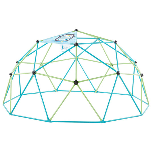 Climbing Dome, 305cm Geometric Dome Climber for Kids, 453kg Loading Jungle Gym Playground with Octopus Net & V952-JHPDZJ10FTLQ8X834001V0