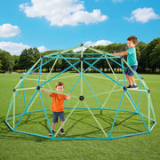 Climbing Dome, 305cm Geometric Dome Climber for Kids, 453kg Loading Jungle Gym Playground with Octopus Net & V952-JHPDZJ10FTLQ8X834001V0