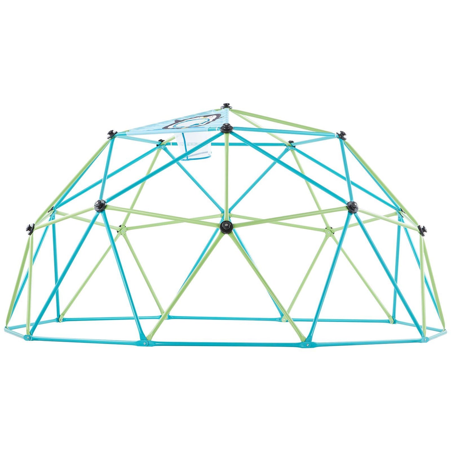 Climbing Dome, 305cm Geometric Dome Climber for Kids, 453kg Loading Jungle Gym Playground with Octopus Net & V952-JHPDZJ10FTLQ8X834001V0