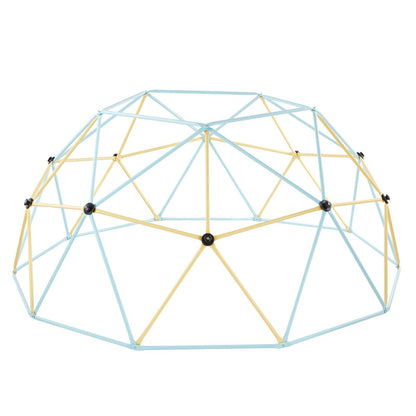 Climbing Dome, 305cm Geometric Dome Climber, 453kg Loading Jungle Gym Playground with 2 Basketballs & Octopus V952-JHPDZJ10FTLQDD2DJ001V0