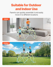 Climbing Dome, 183cm Geometric Dome Climber for Kids, 270kg Loading Indoor/Outdoor Jungle Gym Playground, V952-JHPDZJ6FTWPJA3CK6001V0