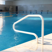 Pool Rail, 122 x 81.3 cm Pool Handrail, 100kg Load Capacity Heavy Duty Stainless Steel Swimming Handrail, V952-JHWYCFSYM483K9XJA001V0