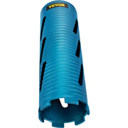 Dry Core Drill Bit, 88.9 mm Diameter 11 Threaded, 241.3mm Depth Diamond Coring Bore Tool with a Pilot Bit & V952-JJGS13.59.5IN2MQGV0
