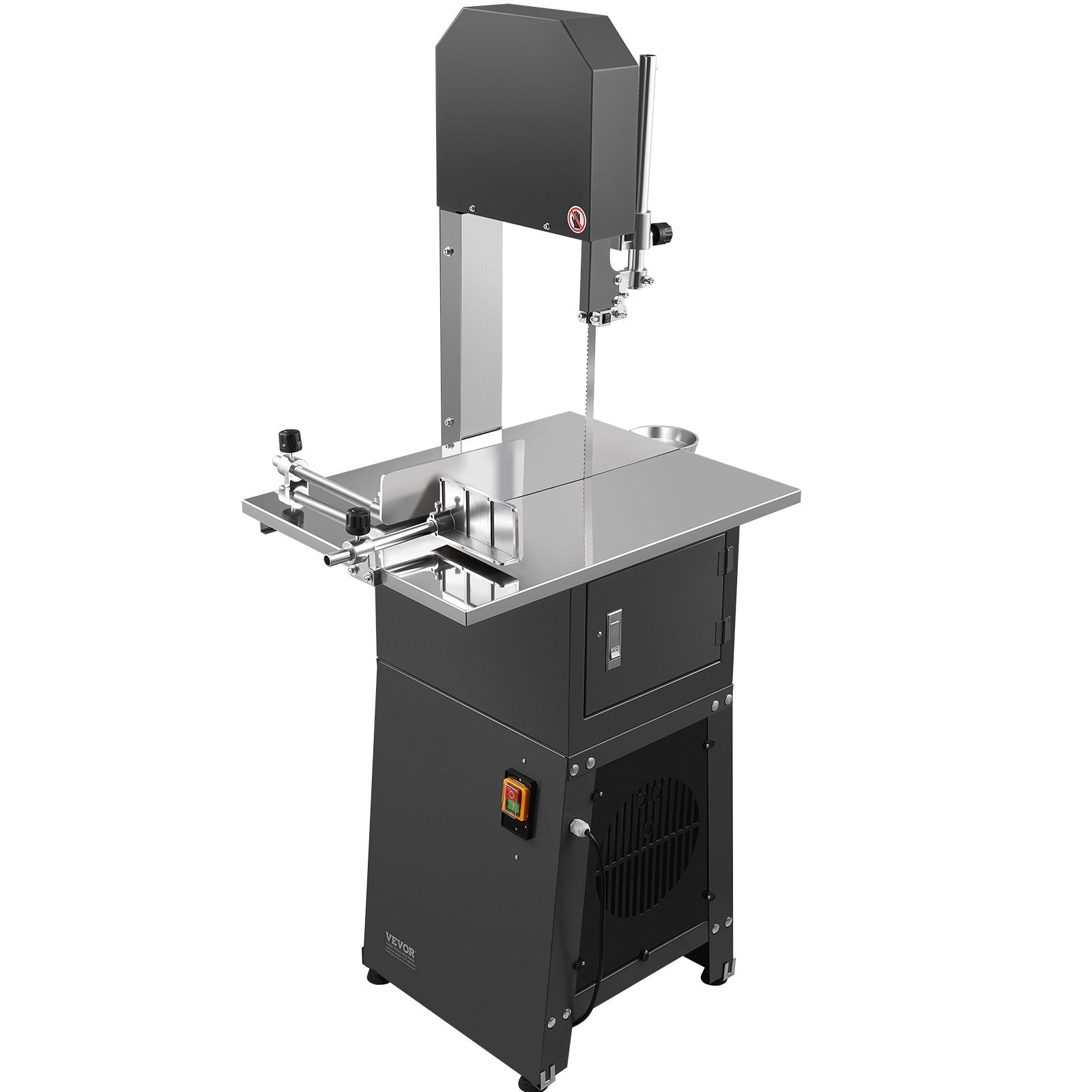 550W Commercial Electric Meat Bandsaw Stainless Steel Bone Sawing Machine V952-JJSJGJ550WTQJ45TUV3