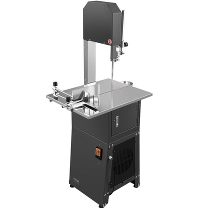 550W Commercial Electric Meat Bandsaw Stainless Steel Bone Sawing Machine V952-JJSJGJ550WTQJ45TUV3