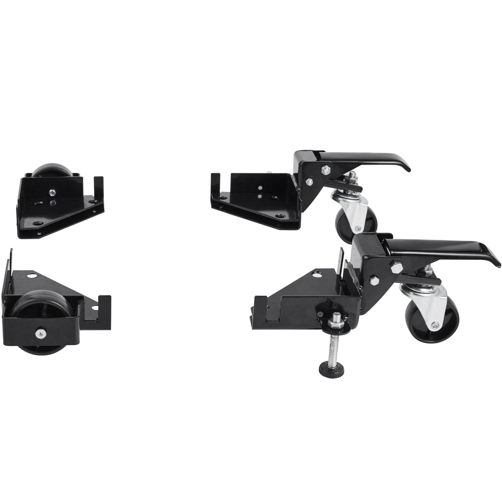 Mobile Base, 181.4 kg Capacity, Adjustable from 241.3 x 241.3 mm to Infinity, Heavy Duty Universal Mobile V952-JJYDDZ400LBSQQG4FV0