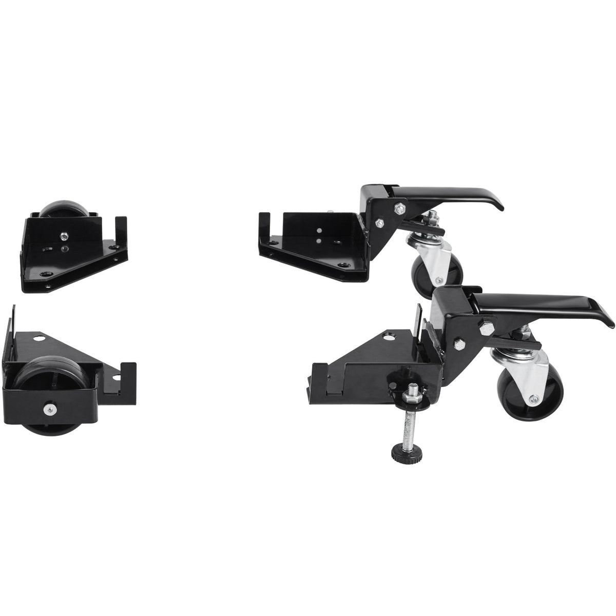 Mobile Base, 181.4 kg Capacity, Adjustable from 241.3 x 241.3 mm to Infinity, Heavy Duty Universal Mobile V952-JJYDDZ400LBSQQG4FV0
