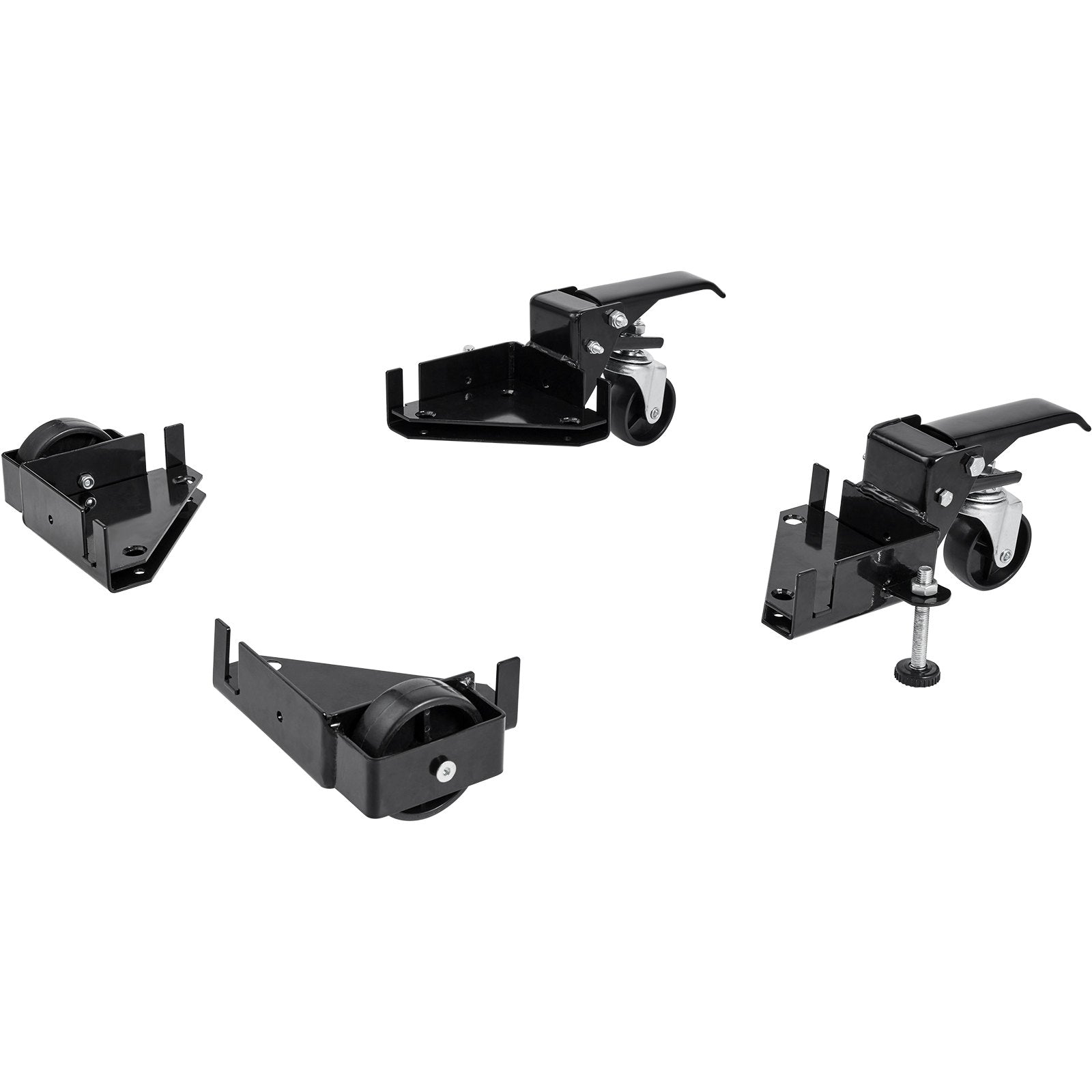 Mobile Base, 181.4 kg Capacity, Adjustable from 241.3 x 241.3 mm to Infinity, Heavy Duty Universal Mobile V952-JJYDDZ400LBSQQG4FV0