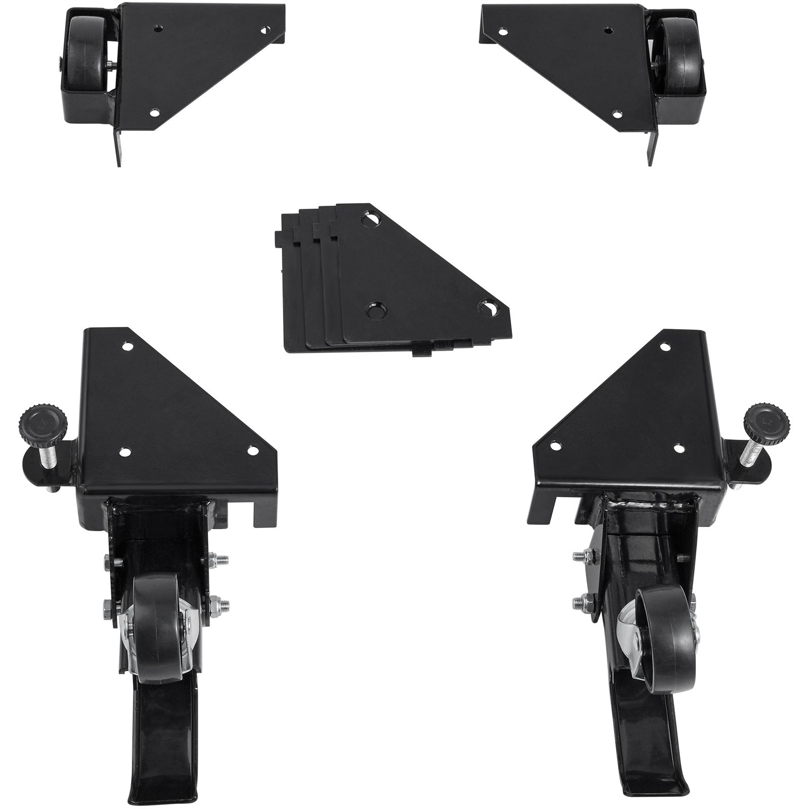 Mobile Base, 181.4 kg Capacity, Adjustable from 241.3 x 241.3 mm to Infinity, Heavy Duty Universal Mobile V952-JJYDDZ400LBSQQG4FV0