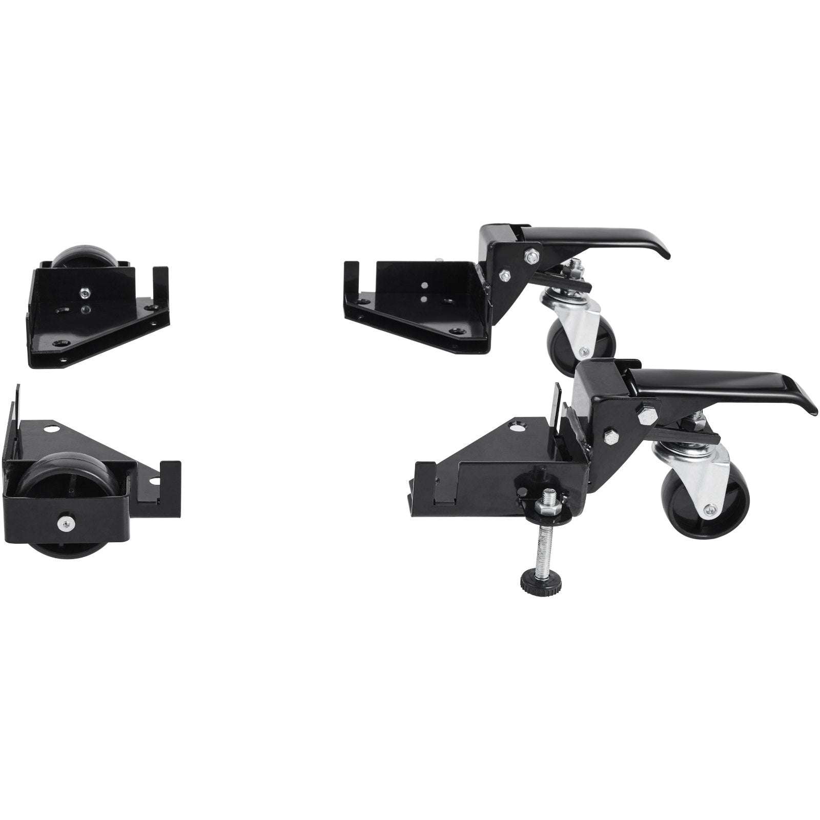 Mobile Base, 181.4 kg Capacity, Adjustable from 241.3 x 241.3 mm to Infinity, Heavy Duty Universal Mobile V952-JJYDDZ400LBSQQG4FV0