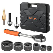 Knockout Punch Set, 12.7 to 50.8mm SLUG-Buster Ratchet Knockout Set, Ratchet Wrench Knockouts Punch Sets for V952-JLBSDKQ245CME5VDO001V0