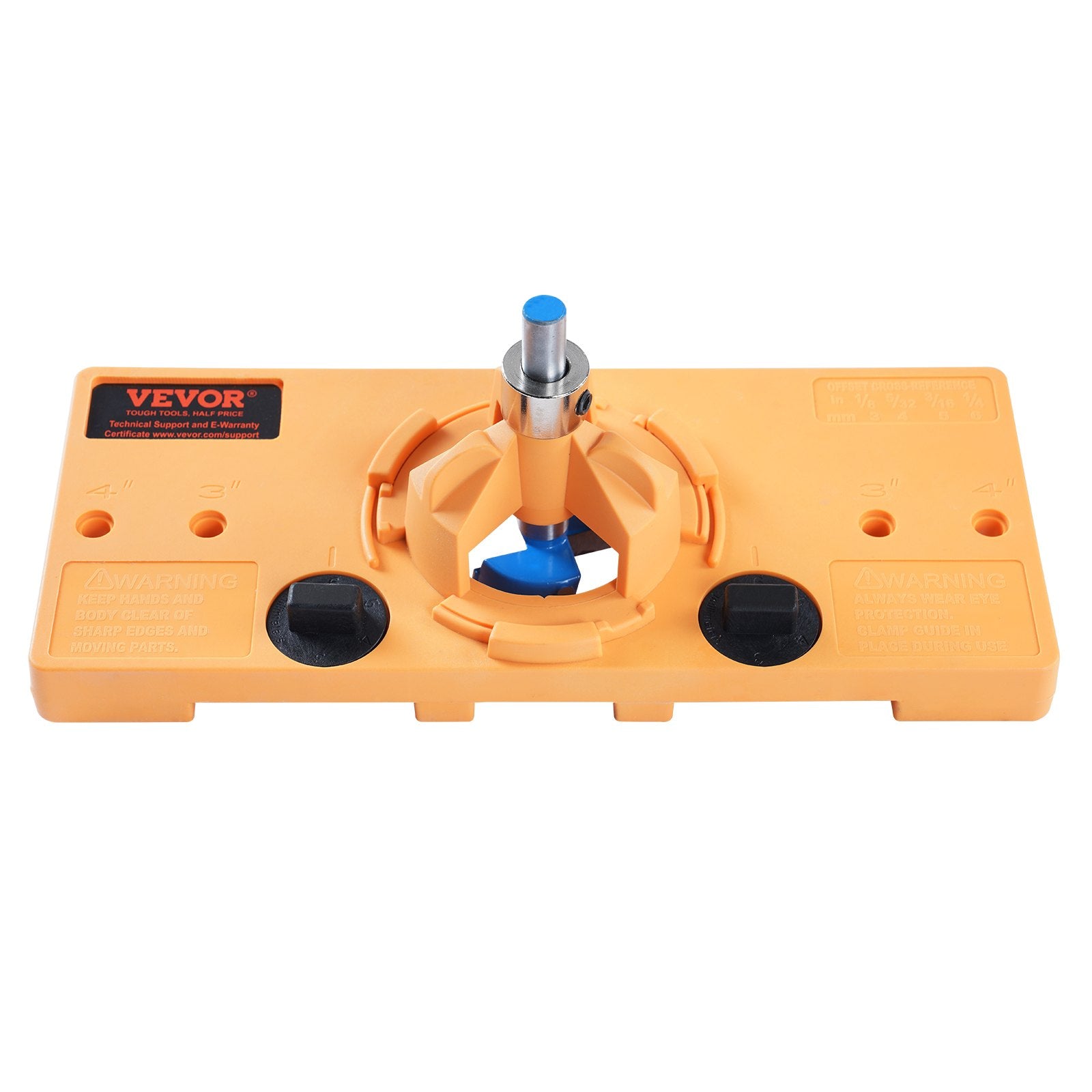 Concealed Hinge Jig, Cabinet Hinge Jig with C-Type Clamp and Accessories, PA66 Nylon and Steel Material, V952-JLDWKKQMINIS40G22V0