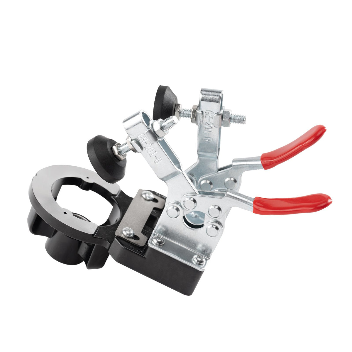 35 mm Concealed Door Hinge Jig, Aluminum Alloy Cabinet Hinge Jig, Accurate Locking Dual Clamp Fixation Hinge V952-JLDWKKQTS35MMM9D7V0