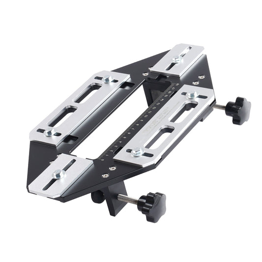 Door Hinge Jig, Aluminum Alloy Woodworking Hole Opener, Slotting Locator, Flexible Wooden Door Hinge Hole V952-JLDWKKQTSJLKNLYWYV0