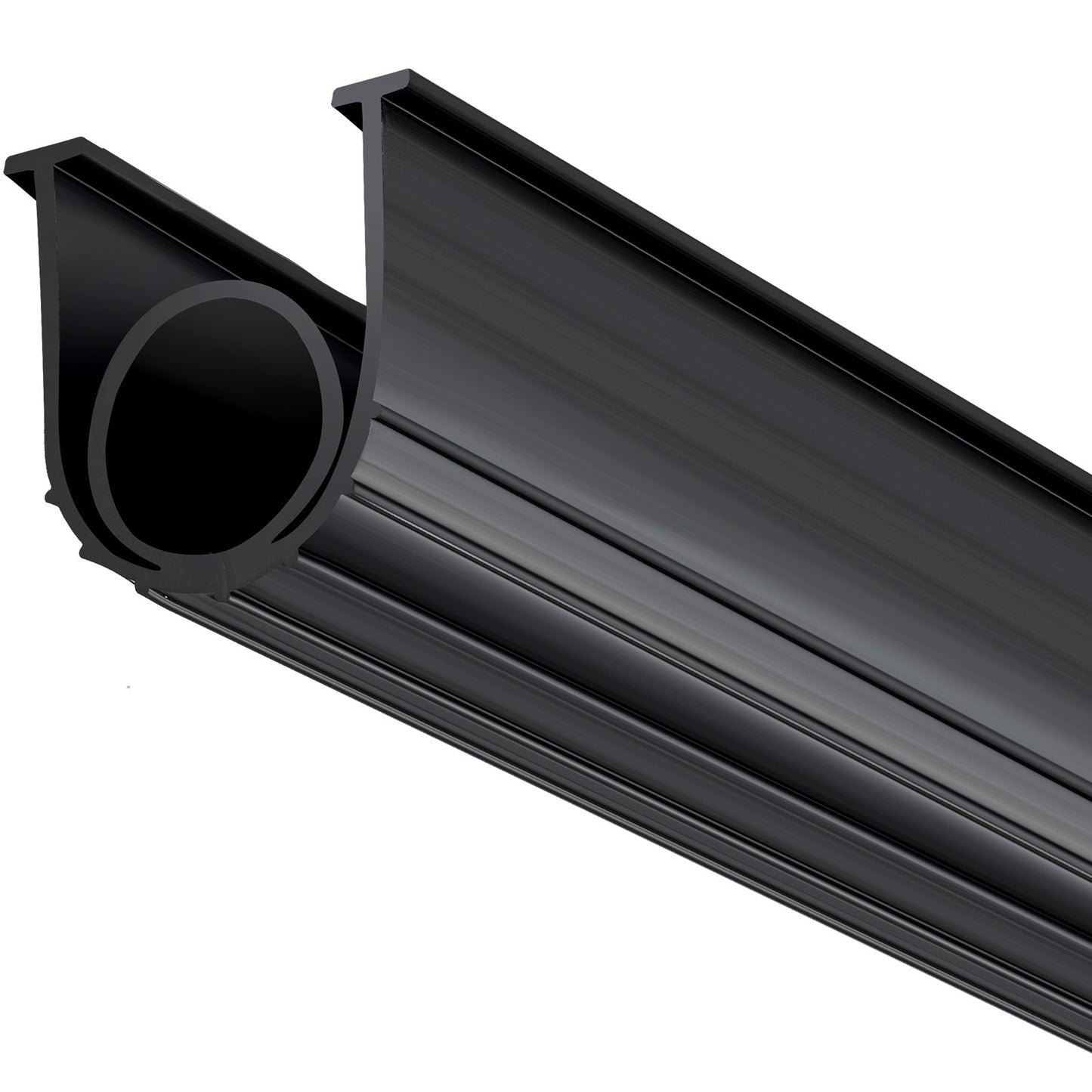 Garage Door Seals Bottom Rubber, U Shape +O Ring Combination Garage Door Bottom Weather Seal, 10ft V952-JLMMMFT10FTWCHZ9AV0