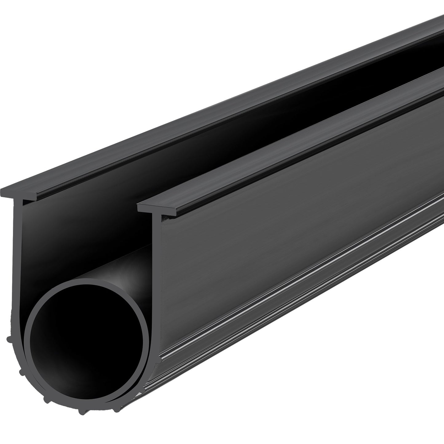 Garage Door Seals Bottom Rubber, U Shape +O Ring Combination Garage Door Bottom Weather Seal, 10ft V952-JLMMMFT10FTWCHZ9AV0