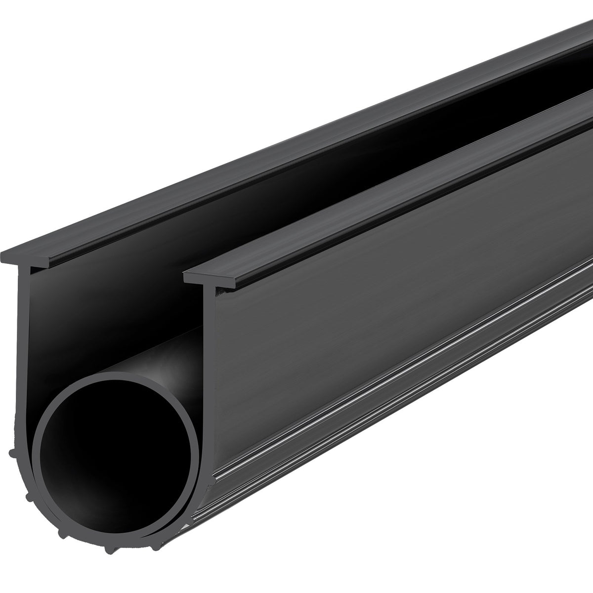 Garage Door Seals Bottom Rubber, U Shape +O Ring Combination Garage Door Bottom Weather Seal, 10ft V952-JLMMMFT10FTWCHZ9AV0