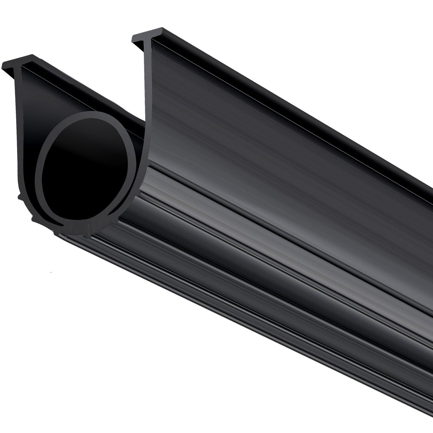 Garage Door Seals Bottom Rubber, U Shape +O Ring Combination Garage Door Bottom Weather Seal, 16ft V952-JLMMMFT16FTWFBO5UV0