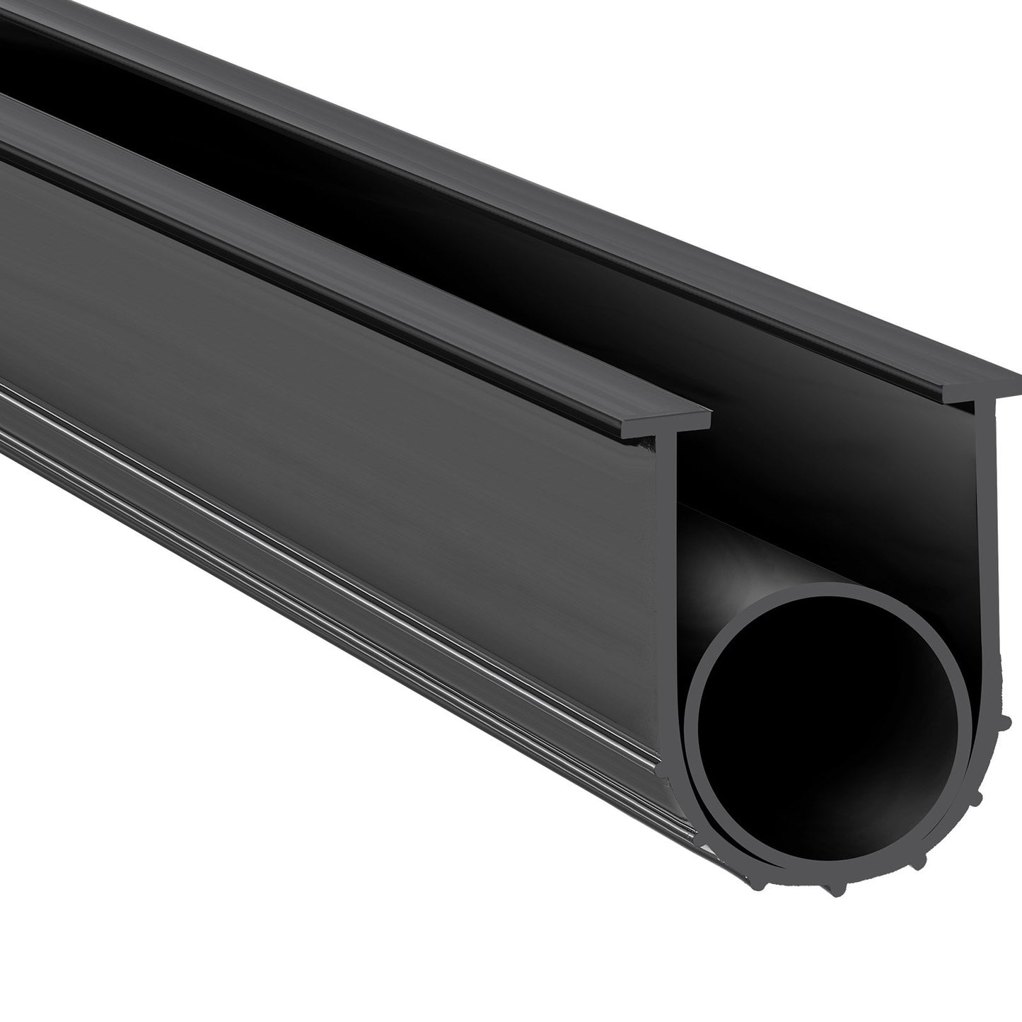 Garage Door Seals Bottom Rubber, U Shape +O Ring Combination Garage Door Bottom Weather Seal, 16ft V952-JLMMMFT16FTWFBO5UV0