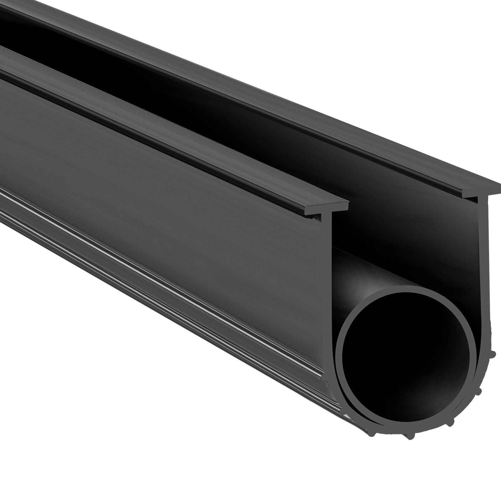 Garage Door Seals Bottom Rubber, U Shape +O Ring Combination Garage Door Bottom Weather Seal, 16ft V952-JLMMMFT16FTWFBO5UV0