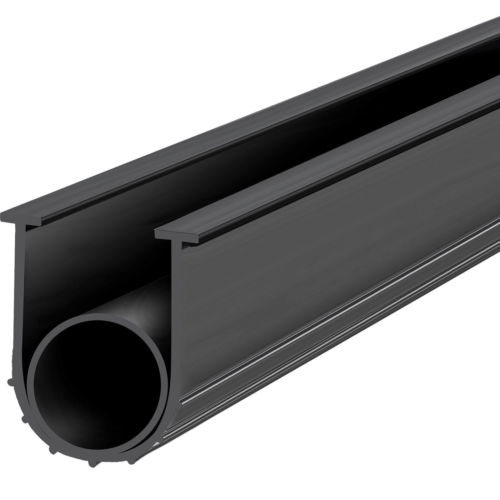 Garage Door Seals Bottom Rubber, U Shape +O Ring Combination Garage Door Bottom Weather Seal, 20ft V952-JLMMMFT20FTW014VWV0