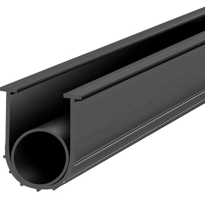 Garage Door Seals Bottom Rubber, U Shape +O Ring Combination Garage Door Bottom Weather Seal, 20ft V952-JLMMMFT20FTW014VWV0