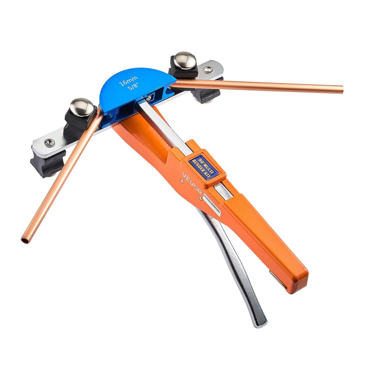 Tubing Bender Kit, 6 mm to 22 mm, Compact Ratcheting Tube Pipe Bender, Forward/Reverse Hand Bending Tool, V952-JLSDWGJJXKZFN75AS001V0