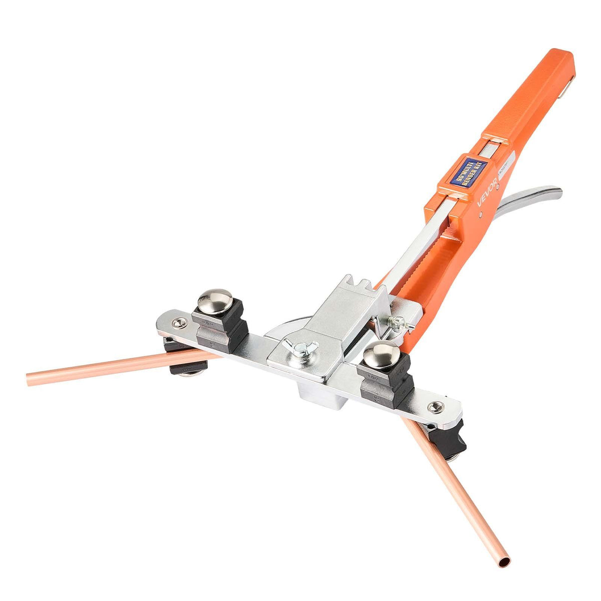 Tubing Bender Kit, 6 mm to 22 mm, Compact Ratcheting Tube Pipe Bender, Forward/Reverse Hand Bending Tool, V952-JLSDWGJJXKZFS7BA2001V0