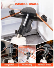 Hydraulic Tubing Bender Kit, 6 mm to 22 mm, Copper Tube Pipe Bender, HVAC Bending Tool Set, 90 degrees Bend, V952-JLSDWGJYYKZXRKMPF001V0