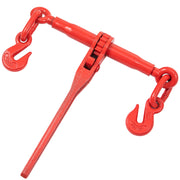 Chain Load Binder, 8 mm Tie Down Kit with 3 Ton Working Load Capacity and Two Grab Hooks, Includes (4) V952-JLSJSJYCLTJTBZX6EV0