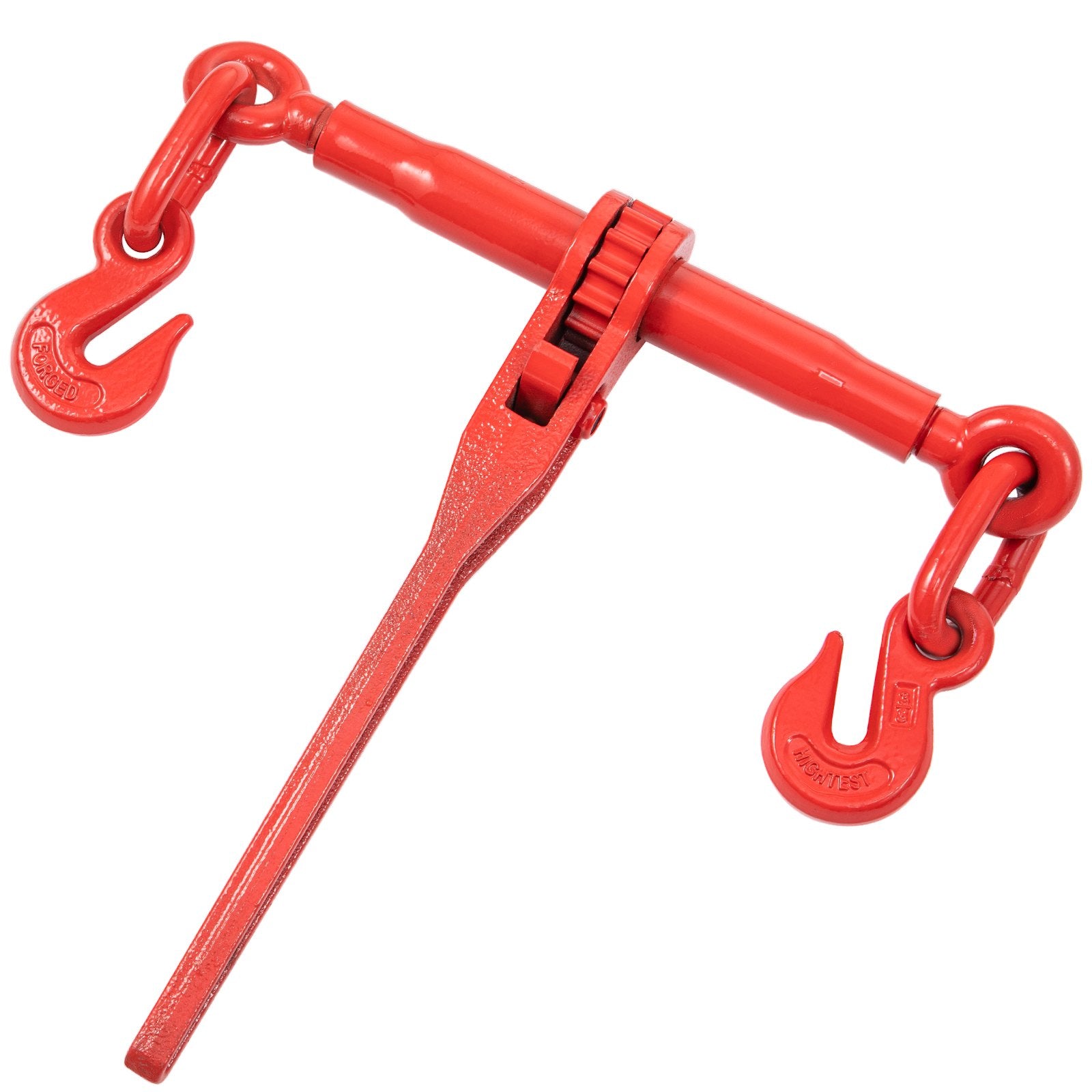 Chain Load Binder, 8 mm Tie Down Kit with 3 Ton Working Load Capacity and Two Grab Hooks, Includes (4) V952-JLSJSJYCLTJTBZX6EV0