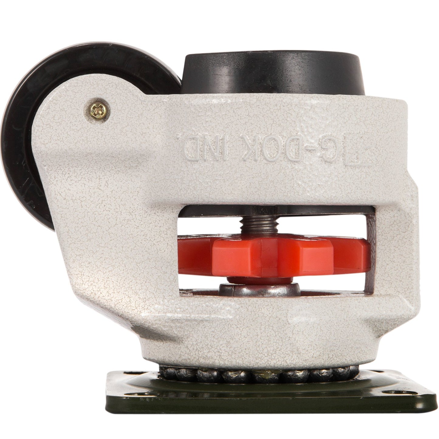 4 Pack Leveling Casters GD-60F Plate Mounted Footmaster Leveling Caster 551kg per Leveling Caster Wheels V952-JLSPTJFML4PCS60F1V0