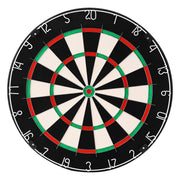 Dart Board, High-Grade Self-Healing Sisal Fiber Dartboard with Staple-Free Bullseye, Blade Wire & Rotating V952-JMFBPFZJM1357B09N001V0