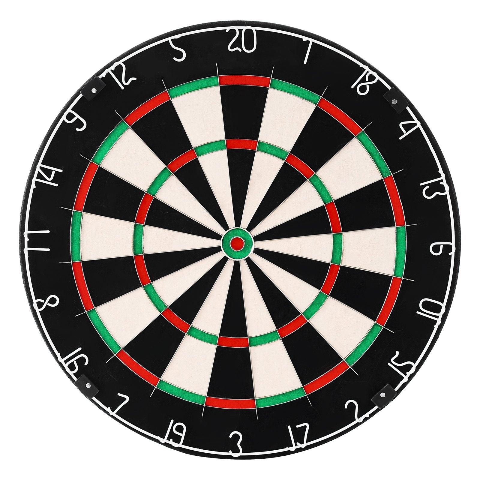 Dart Board, High-Grade Self-Healing Sisal Fiber Dartboard with Staple-Free Bullseye, Blade Wire & Rotating V952-JMFBPFZJM1357B09N001V0