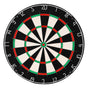Dart Board, High-Grade Self-Healing Sisal Fiber Dartboard with Staple-Free Bullseye, Blade Wire & Rotating V952-JMFBPFZJM1357B09N001V0