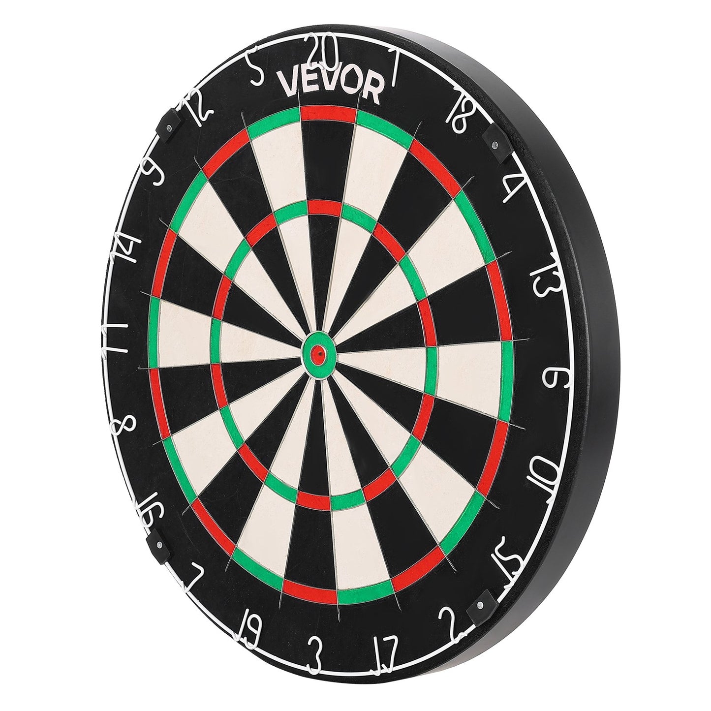 Dart Board, High-Grade Self-Healing Sisal Fiber Dartboard with Staple-Free Bullseye, Blade Wire & Rotating V952-JMFBPFZJM1357B09N001V0