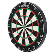 Dart Board, High-Grade Self-Healing Sisal Fiber Dartboard with Staple-Free Bullseye, Blade Wire & Rotating V952-JMFBPFZJM1357B09N001V0