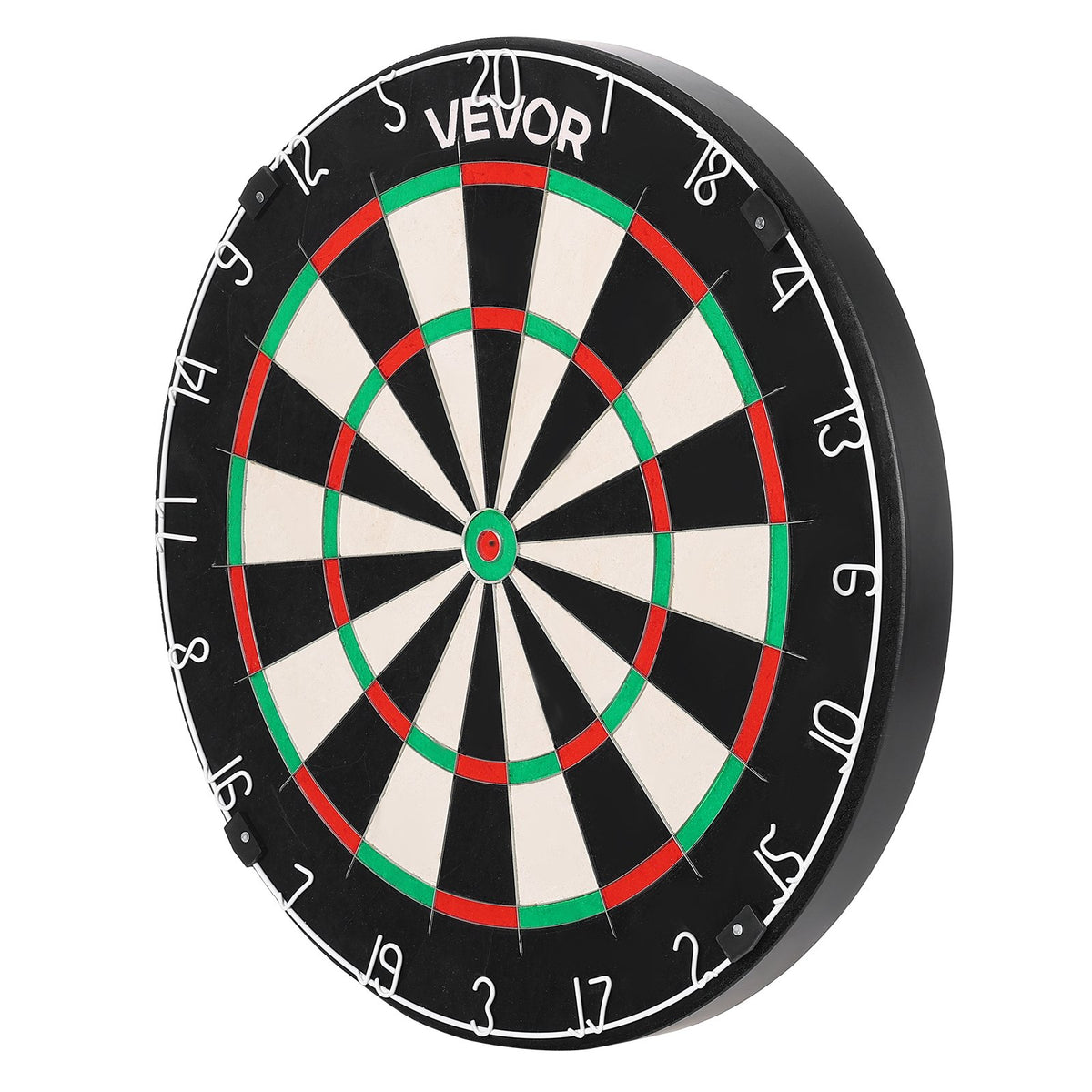 Dart Board, High-Grade Self-Healing Sisal Fiber Dartboard with Staple-Free Bullseye, Blade Wire & Rotating V952-JMFBPFZJM1357B09N001V0