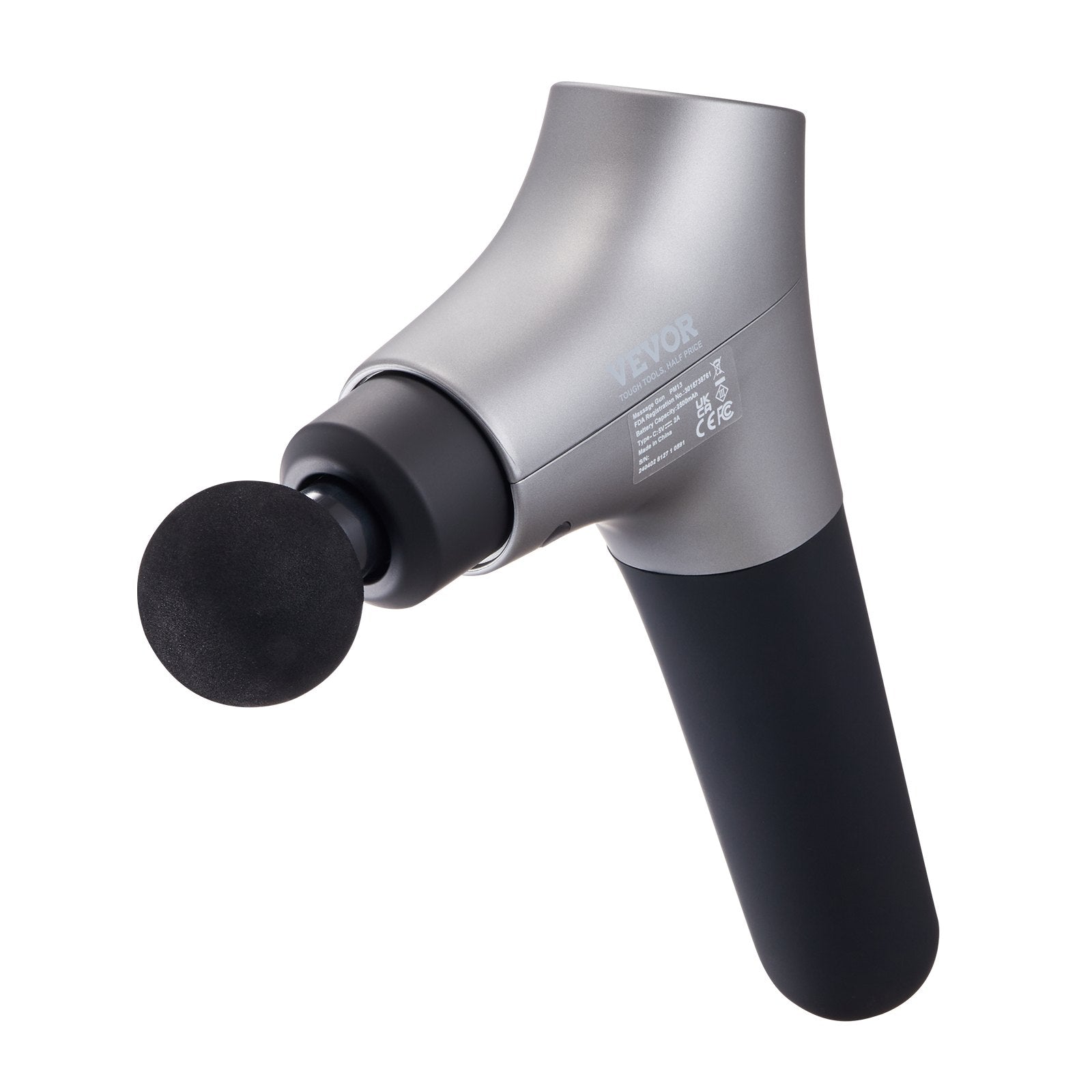 Massage Gun Deep Tissue, Percussion Muscle Massager for Athletes - with 6 Speed Levels & 4 Massage Heads, 12V V952-JMQ3200RPMXX3S7QDV9