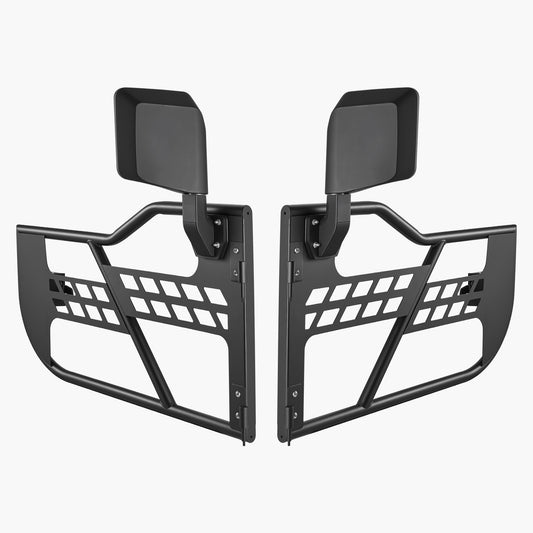 Jeep Tube Doors, 2-Door, Hunting Style Jeep Tubular Door with Heavy-Duty Hinges & OE Latch, Jeep Doors with V952-JPCGM2M1824J98Q28V0