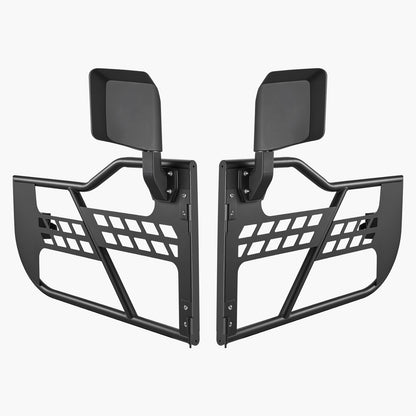Jeep Tube Doors, 2-Door, Hunting Style Jeep Tubular Door with Heavy-Duty Hinges & OE Latch, Jeep Doors with V952-JPCGM2M1824J98Q28V0