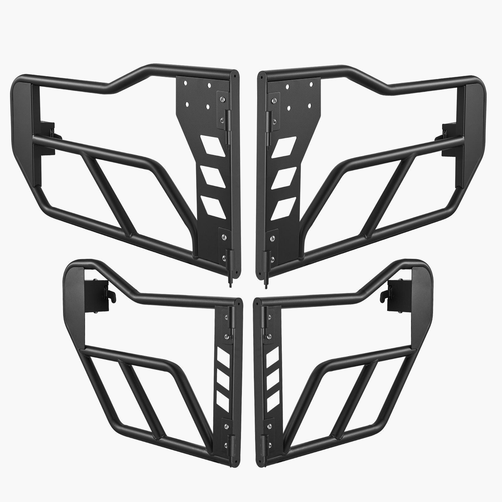 Jeep Tube Doors, 4-Door, Adventure Style Jeep Tubular Door with Heavy-Duty Hinges & OE Latch, Jeep Doors with V952-JPCGM4M0718JCFINCV0