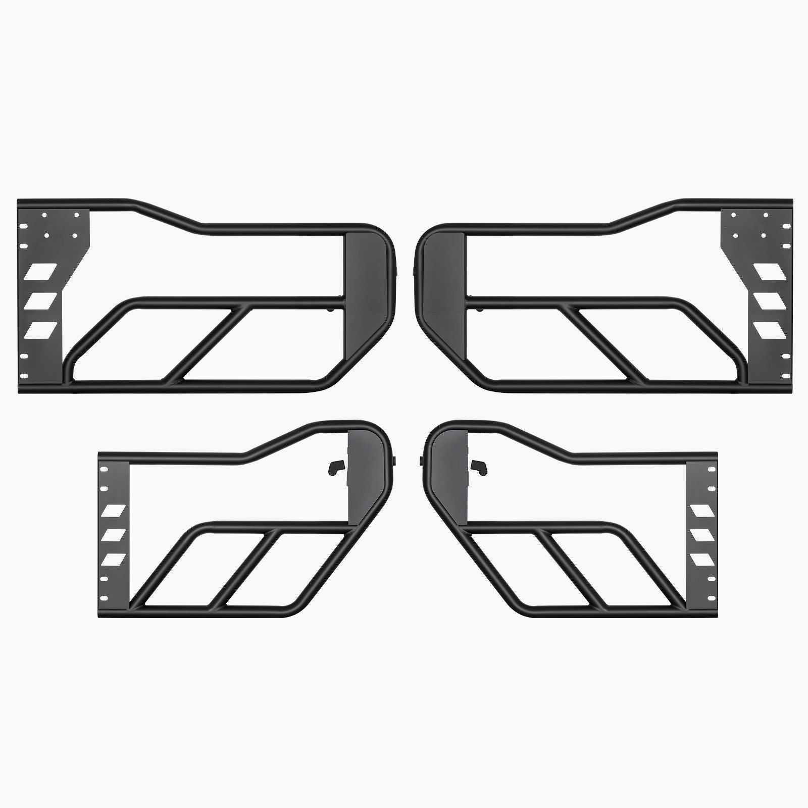Jeep Tube Doors, 4-Door, Adventure Style Jeep Tubular Door with Heavy-Duty Hinges & OE Latch, Jeep Doors with V952-JPCGM4M0718JCFINCV0