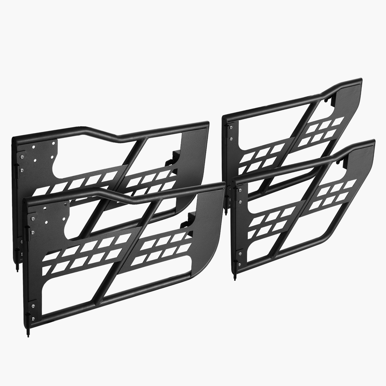 Jeep Tube Doors, 4-Door, Hunting Style Jeep Tubular Door with Heavy-Duty Hinges & OE Latch, Jeep Doors with V952-JPCGM4M0718JHPWJ8V0